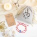 PPJew 7 Knot Evil Eye Bracelet Red String Bracelets Protection Mommy and Me Matching Bracelet Set Amulet for Women Little Girls/Boys