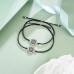 PPJew Back to School Gifts Mother and Daughter Bracelet Set Mommy and Me Matching Bracelets-compass