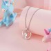 PPJew Unicorn Necklace for Girls Crystal Pendant Necklaces Unicorn Jewelry for Teens Little Girls Daughter Granddaughter Birthday Party Gift-B08LKPKLH6